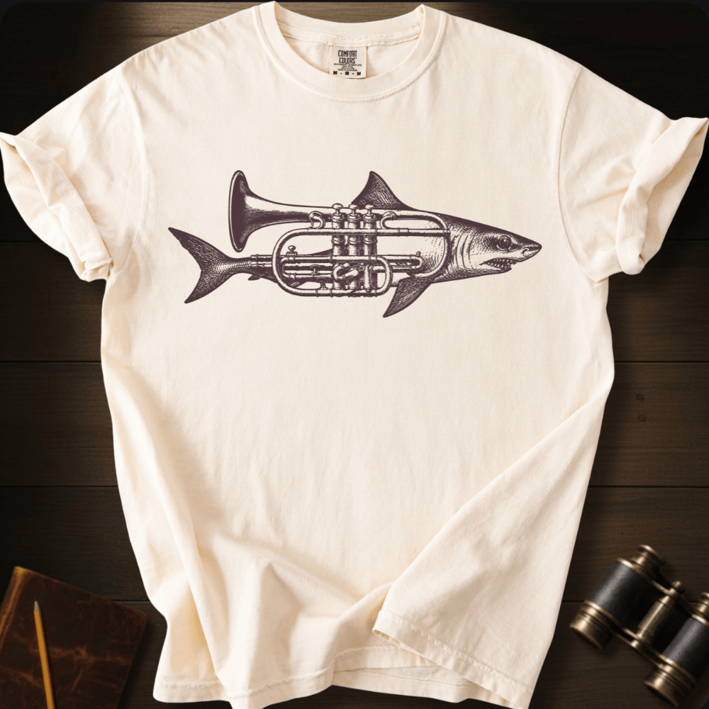 Shark Trompete T-shirt