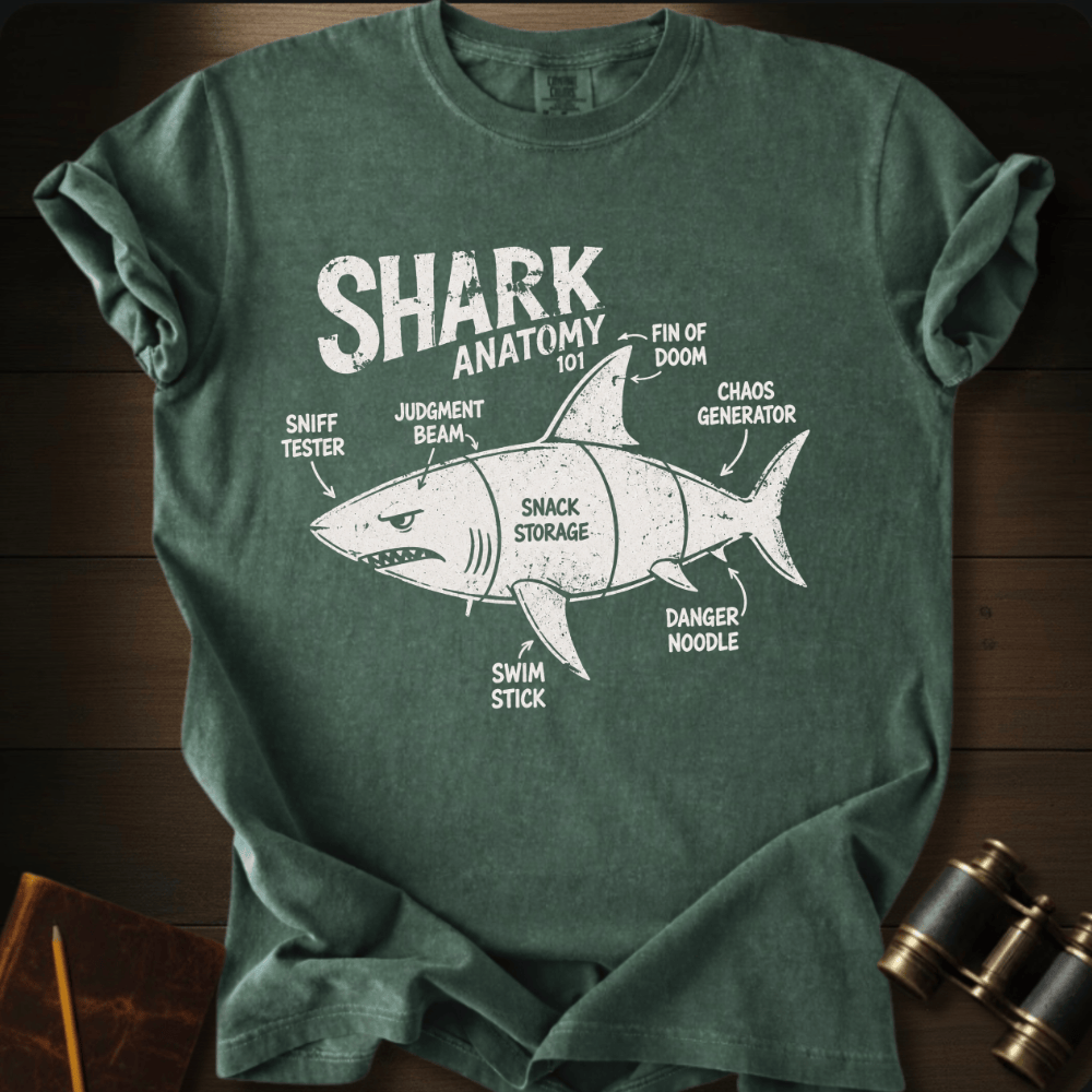 Shark Anatomy T-shirt