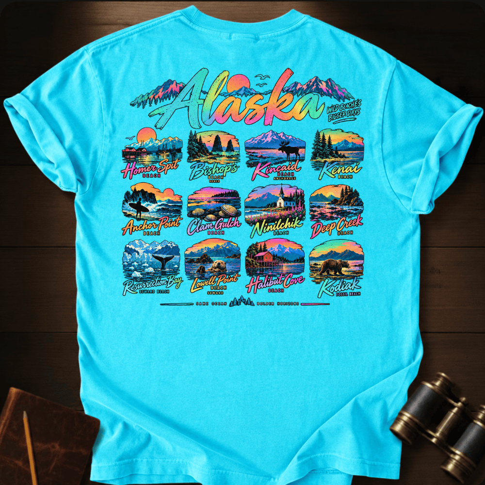 Alaska Beaches T-shirt