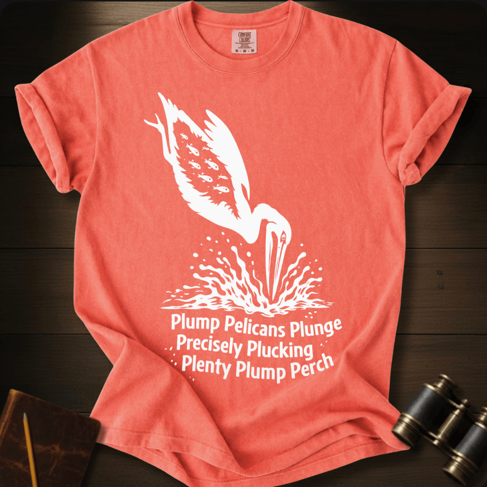 Plump Pelicans Plunge T-shirt