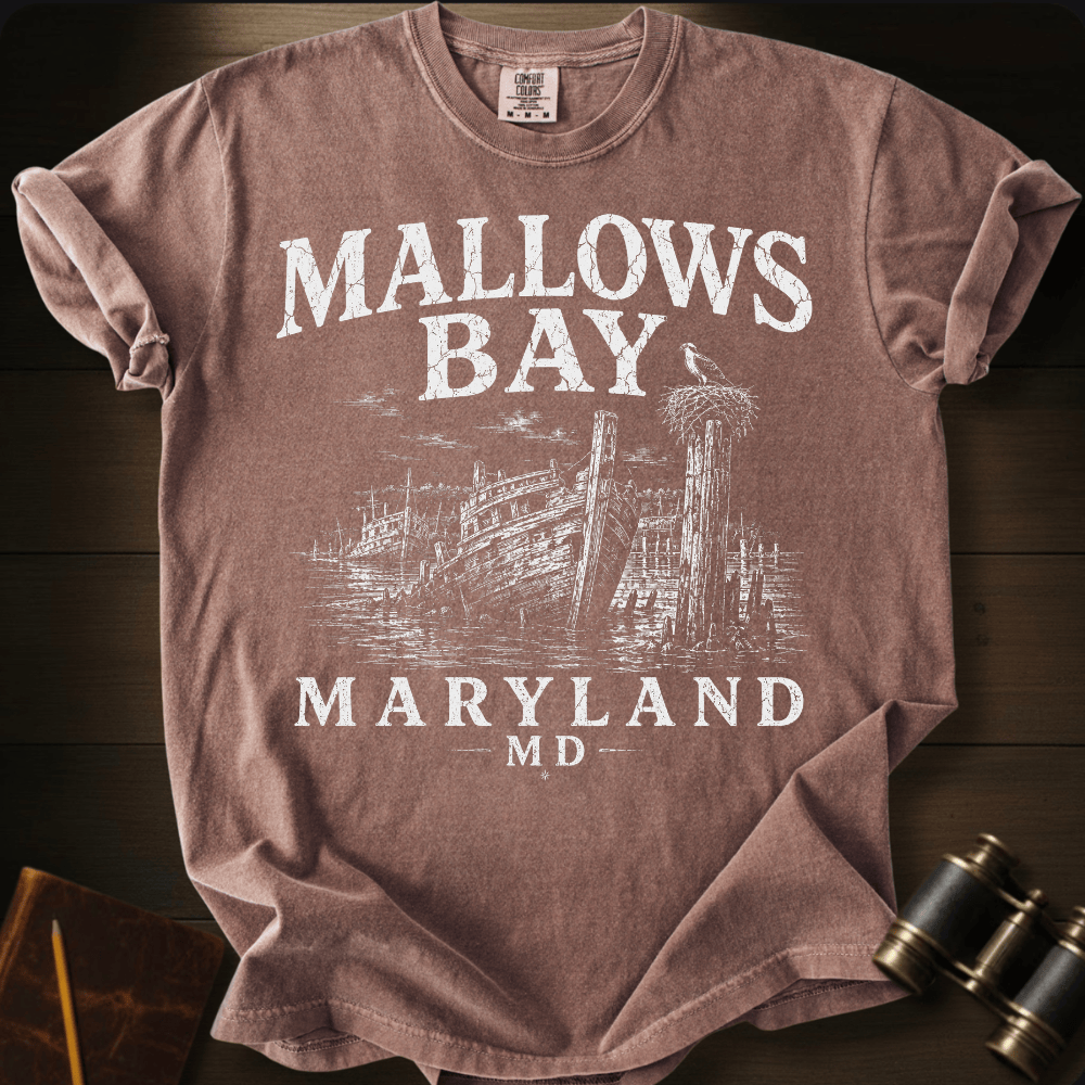 Mallows Bay Maryland - T-shirt