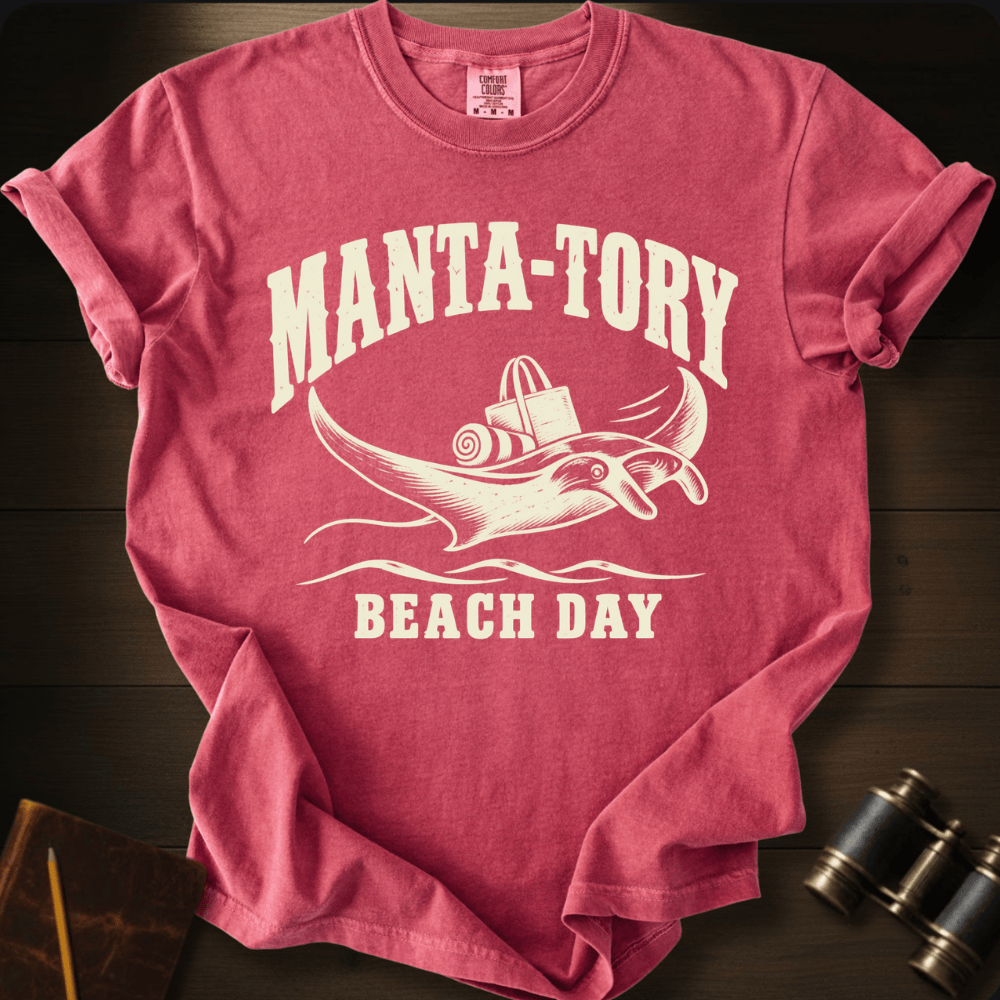 Manta-tory Beach Day - T-shirt