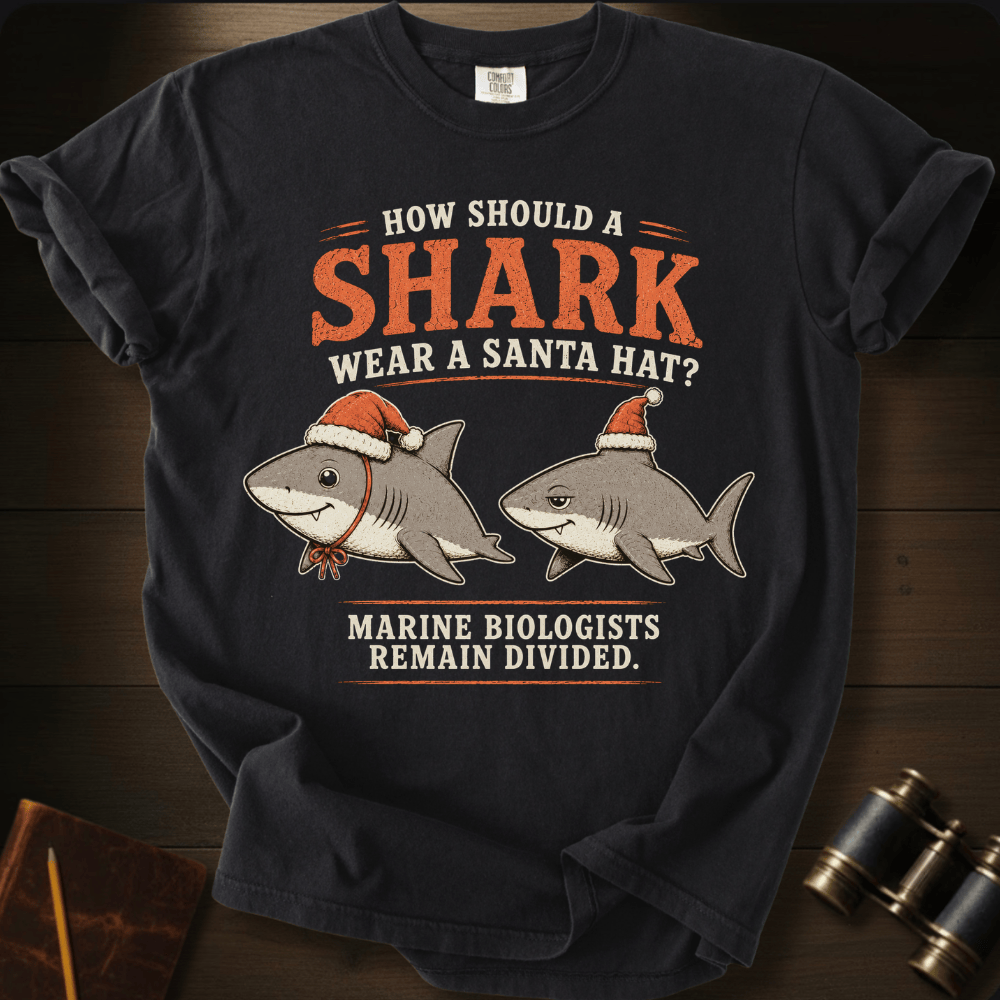 Santa Shark T-shirt