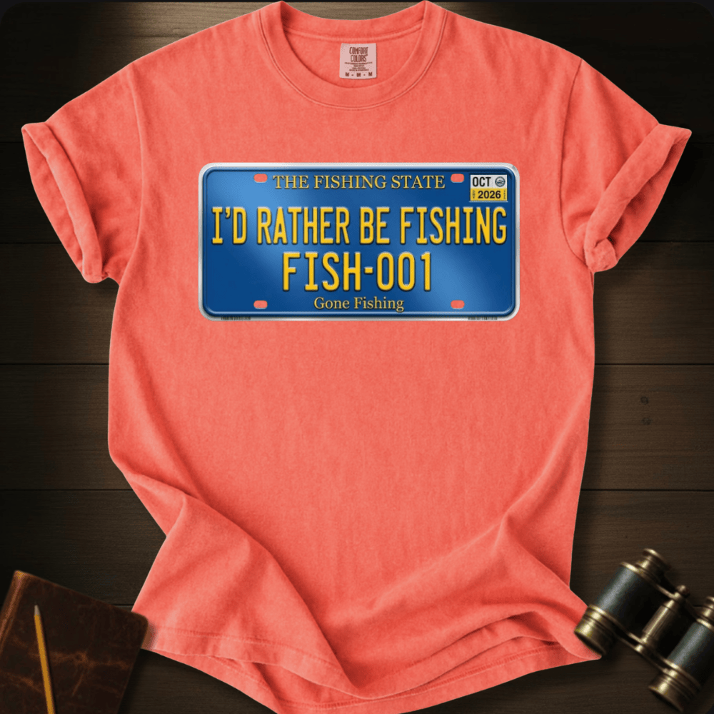 I´D Rather Be Fishing T-shirt