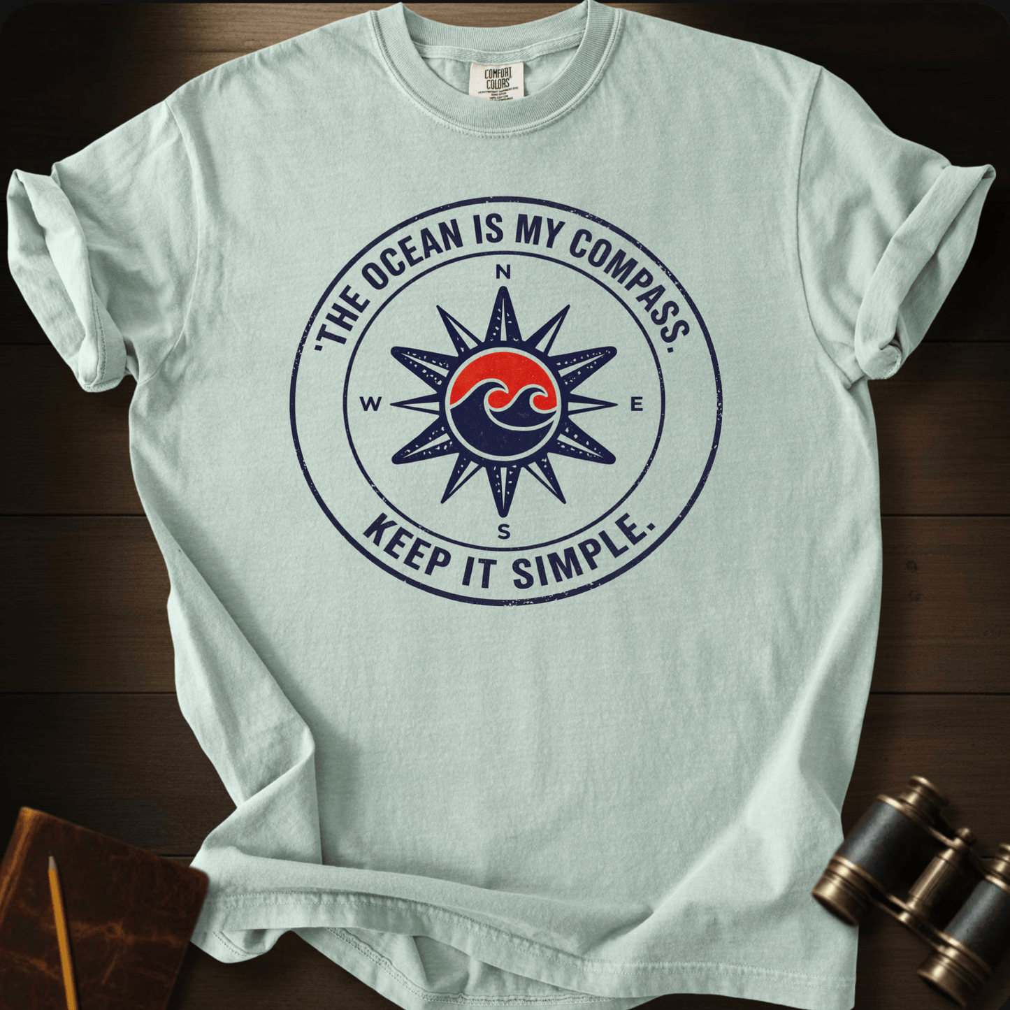 The Ocean Is My Compass T-shirt