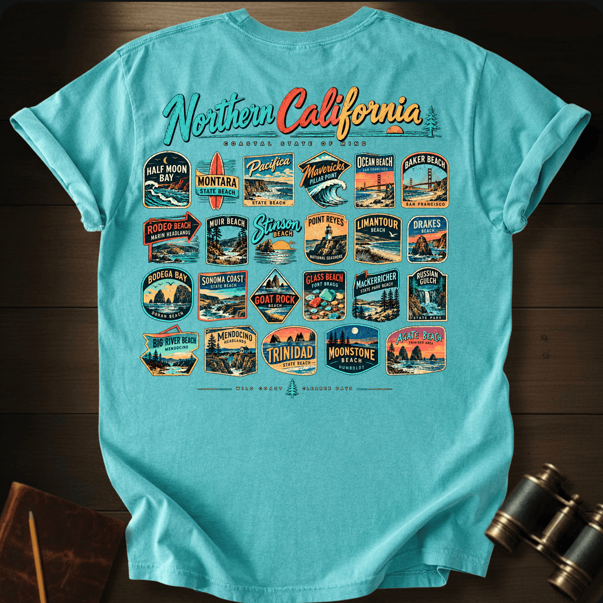 Northern California 2 T-shirt