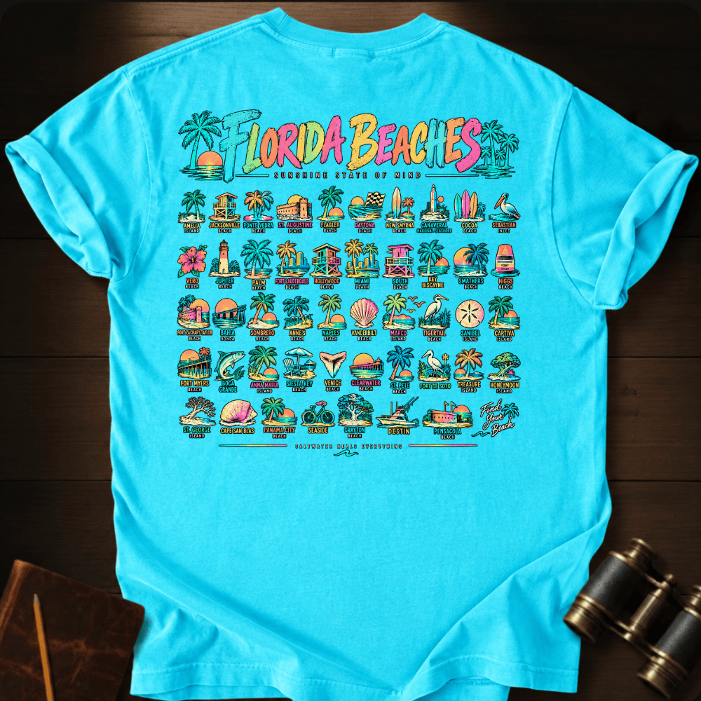 Florida Beaches T-shirt