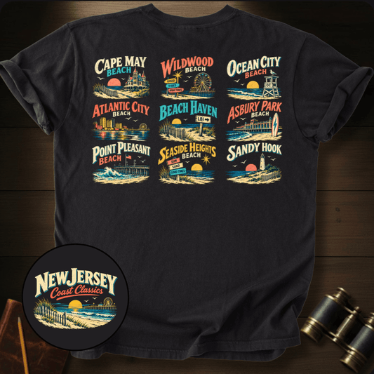 New Jersey Coast Classics T-shirt