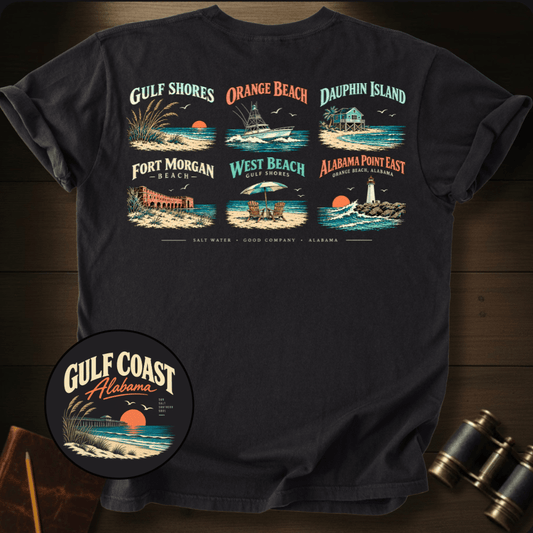 Gulf Coast Alabama T-shirt