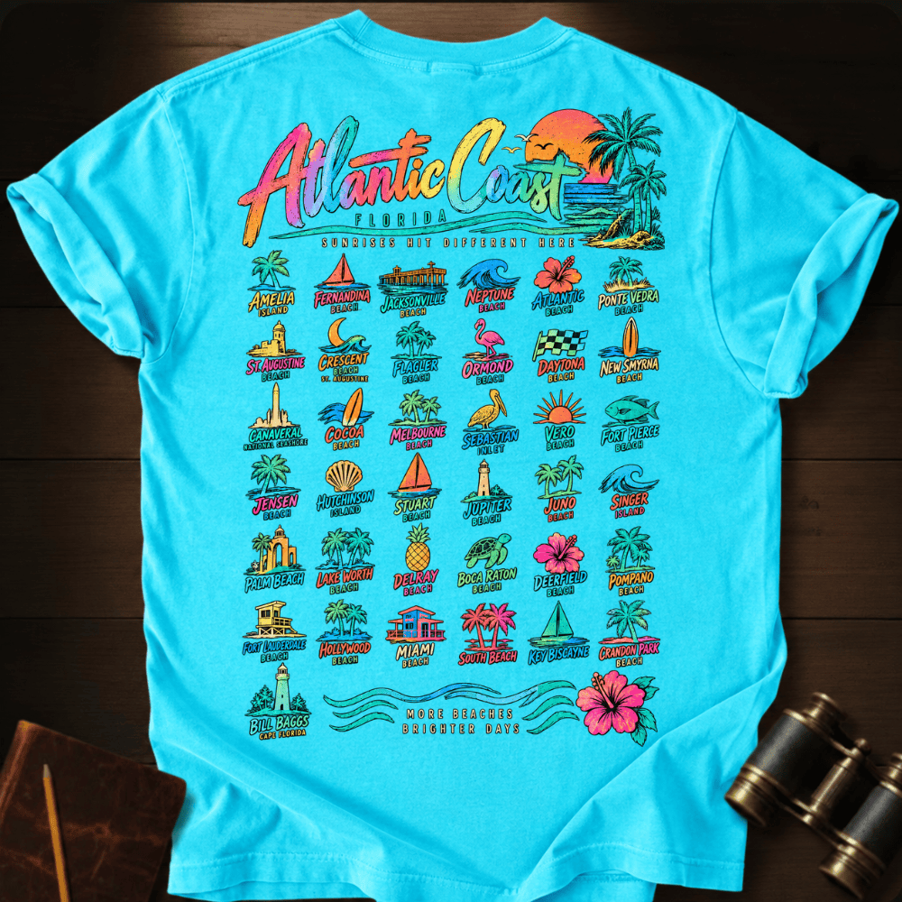 Atlantic Coast Florida T-shirt
