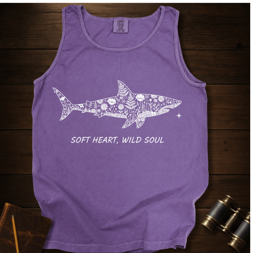 The Floral Shark Tank Top