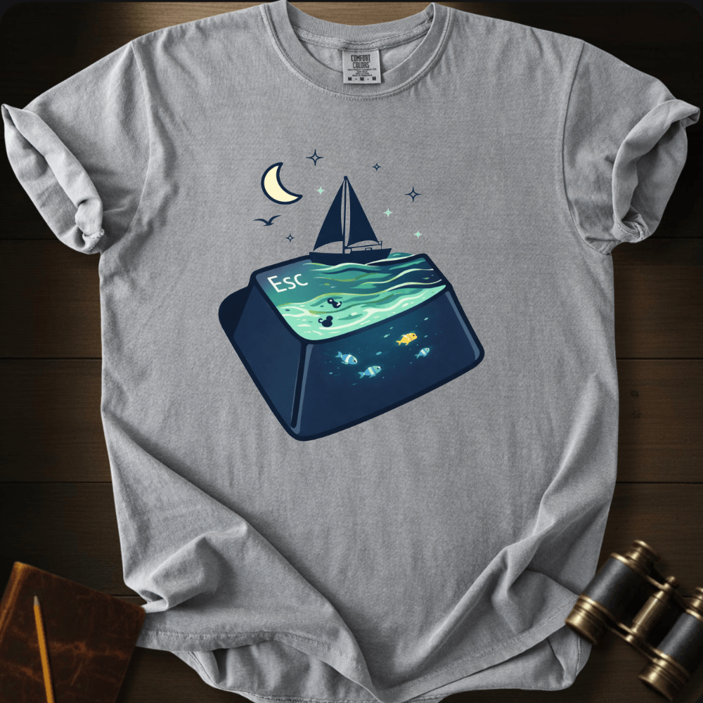 Escape Button T-shirt