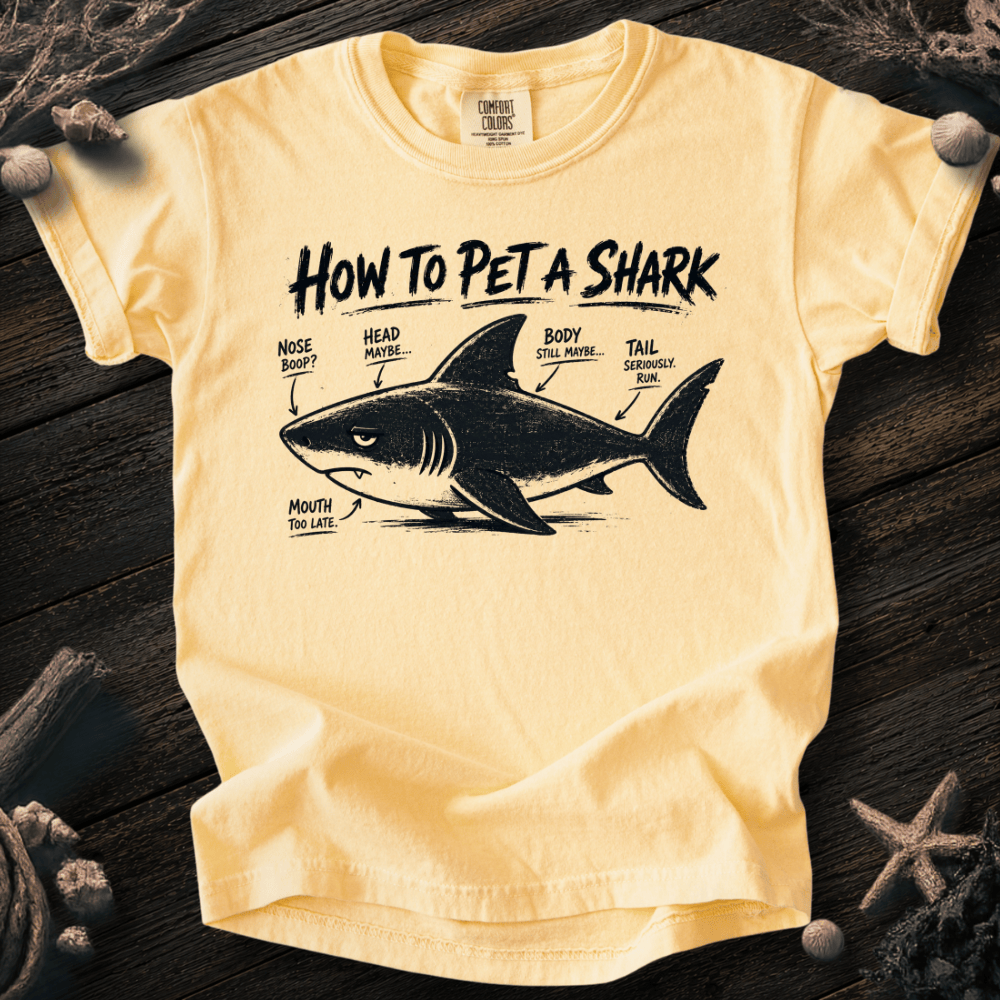 How To Pet a Shark  Youth Tee