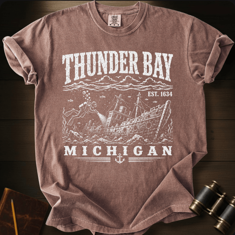 Thunder Bay Michigan - T-shirt