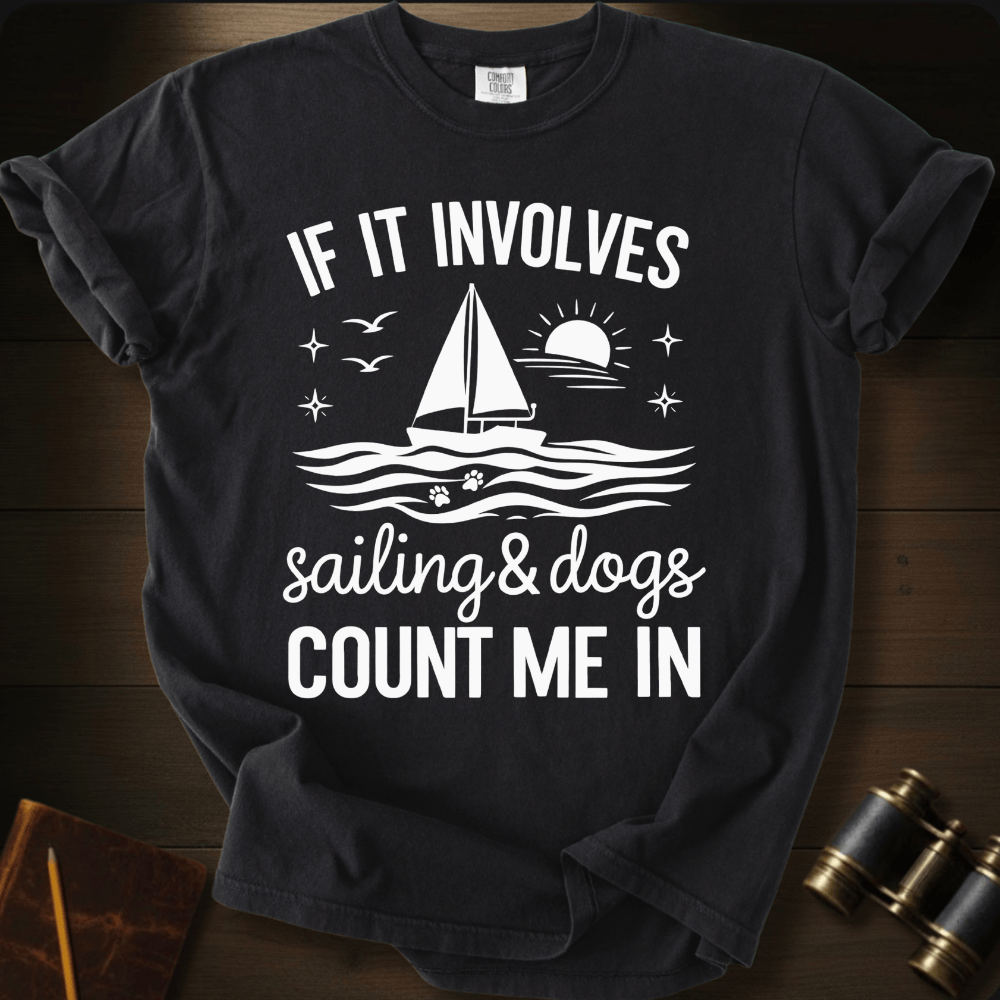 Sailing & Dogs T-shirt