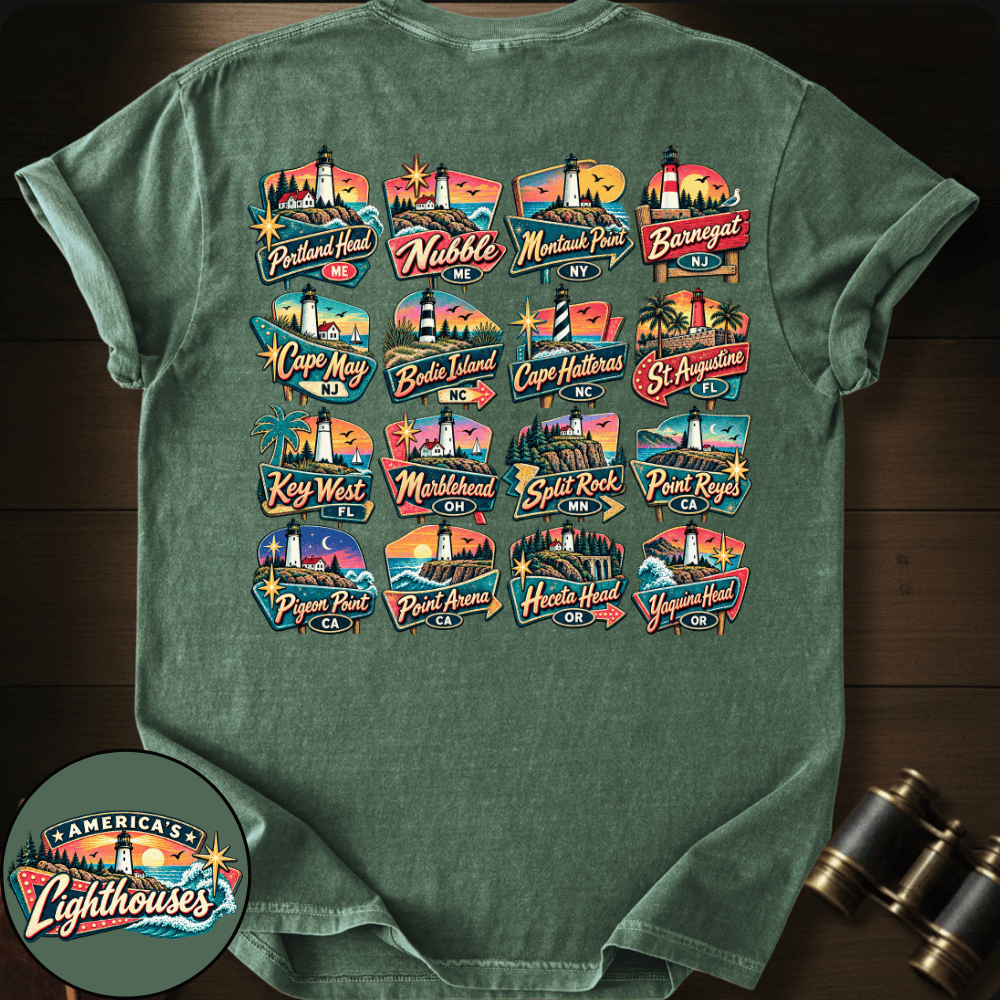 America´s Lighthouses T-shirt