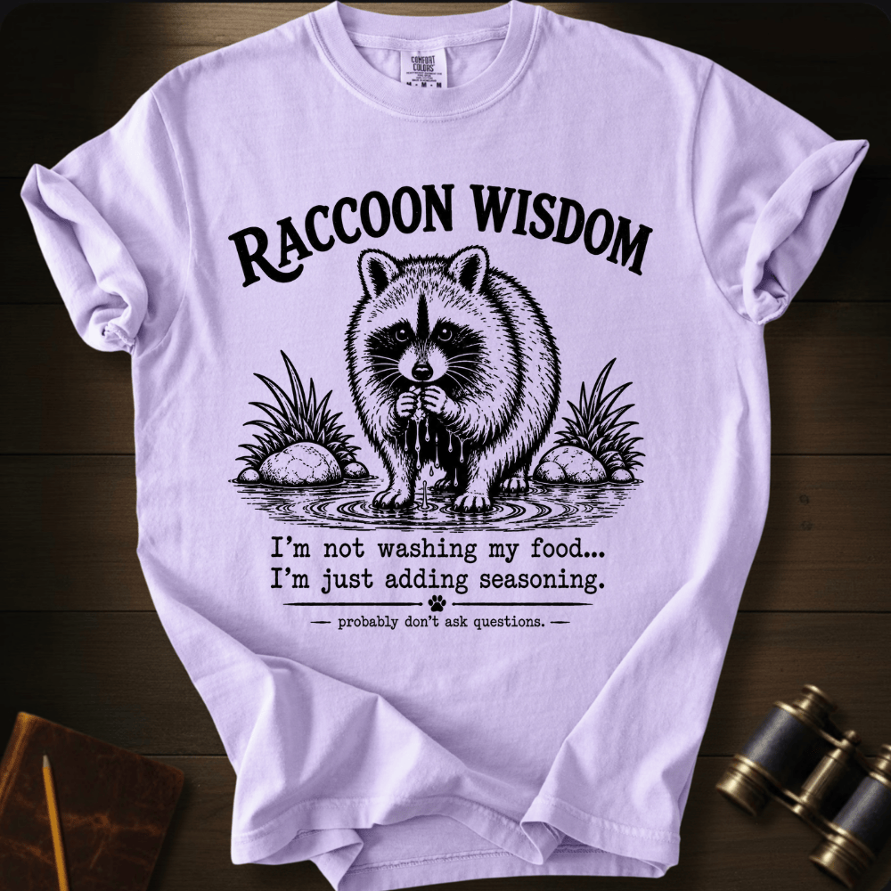 Raccoon Wisdom T-shirt