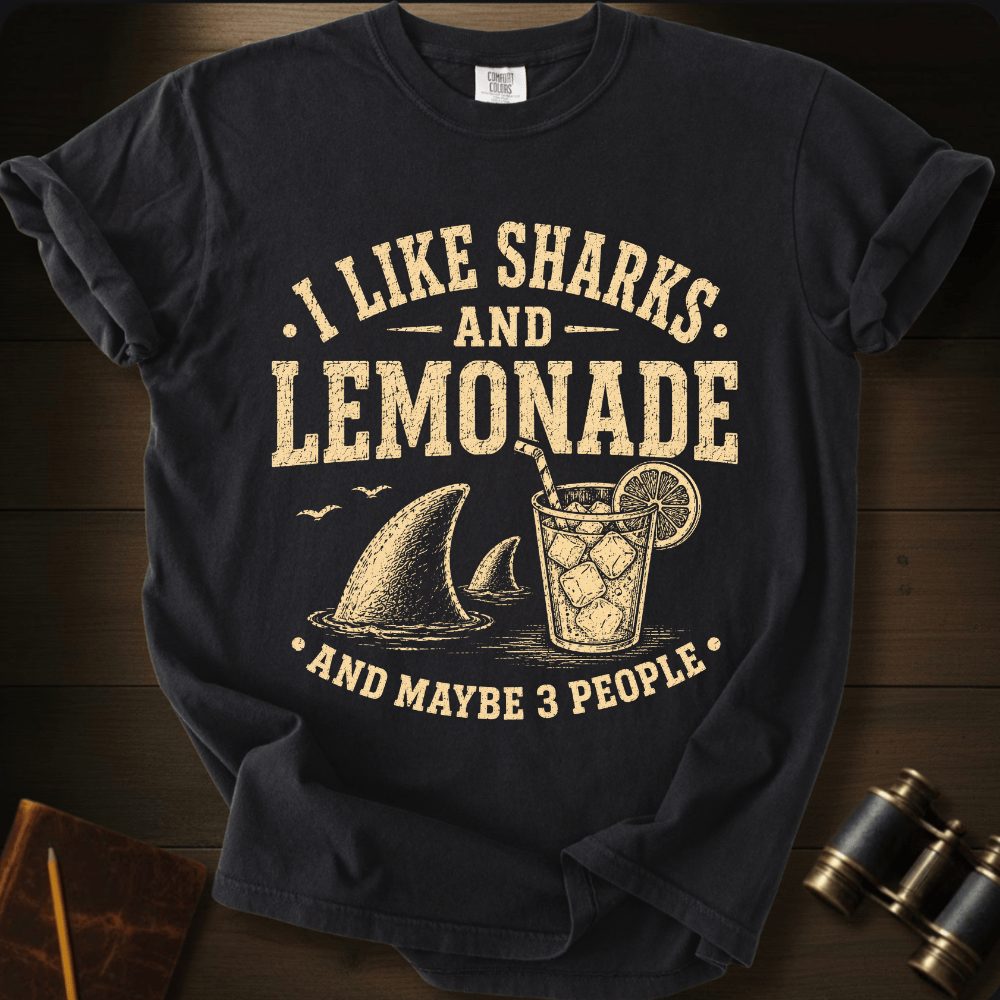 I like Shark and Lemonade T-shirt