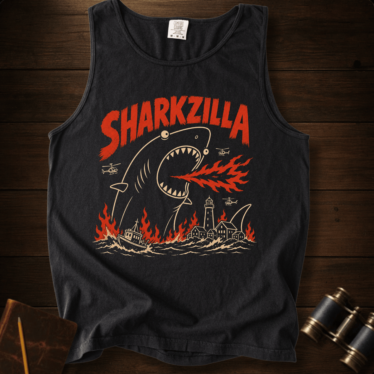 Sharkzilla Tank Top
