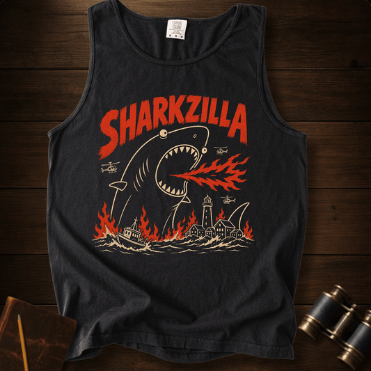 Sharkzilla Tank Top