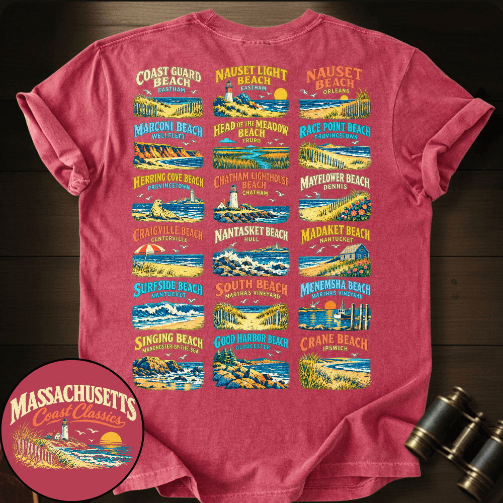 Massachusetts Coast Classics T-shirt