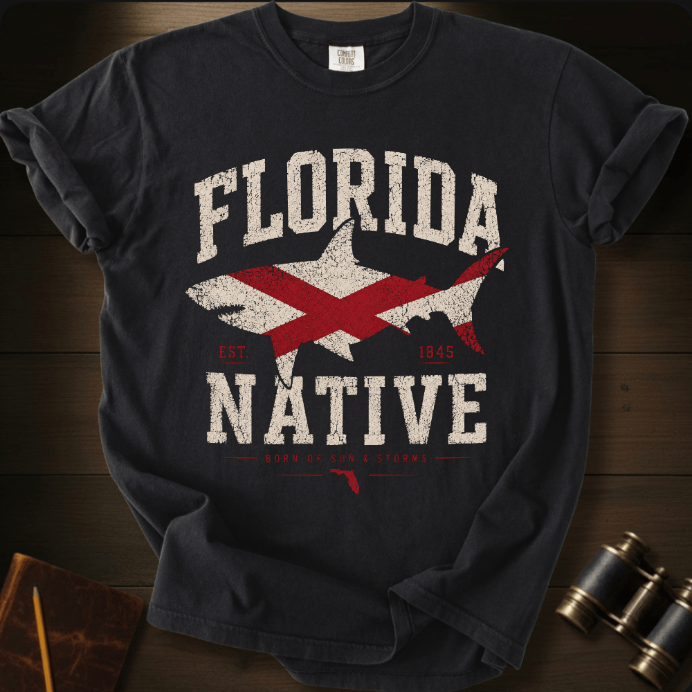 Florida Native Born Of Sun T-shirt