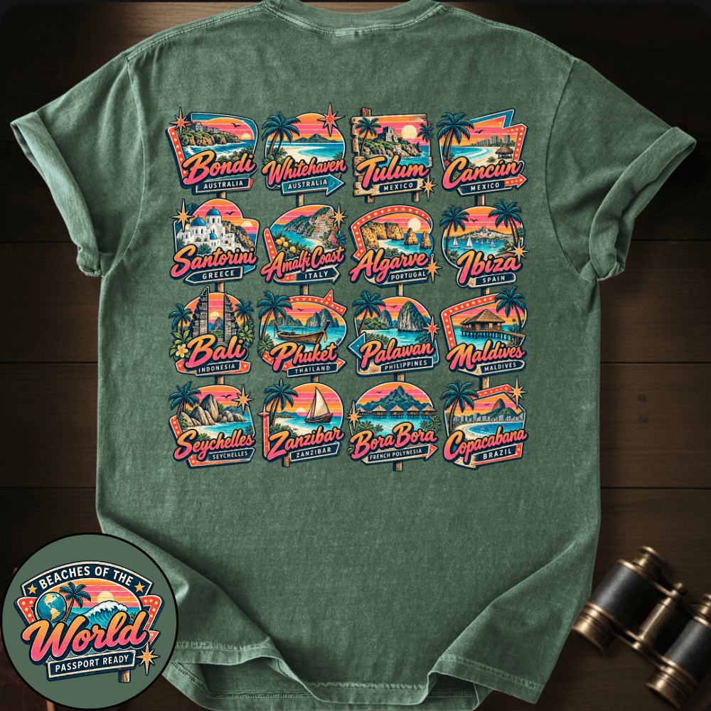 Beaches of the World T-shirt