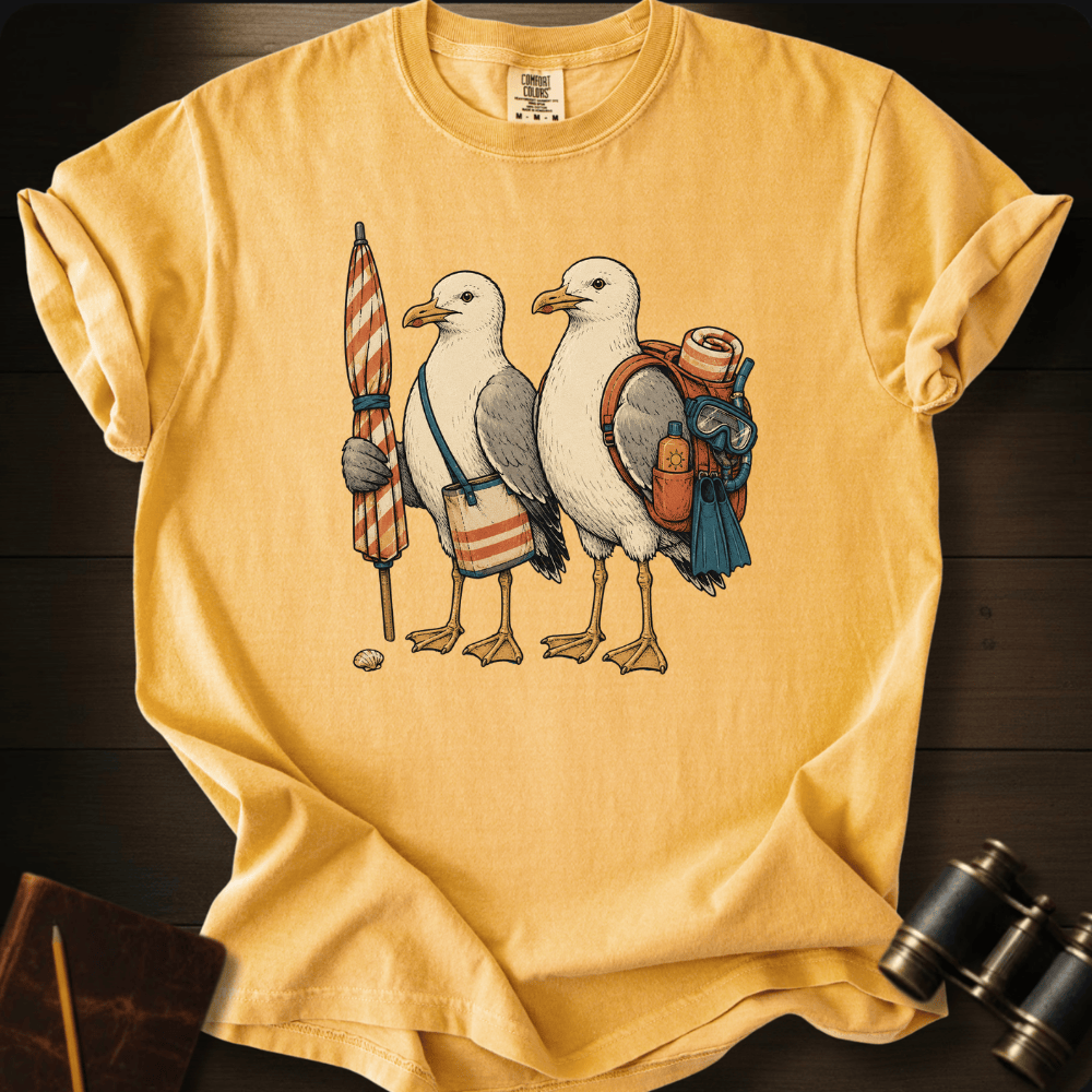 Herring Gulls Relax - T-shirt