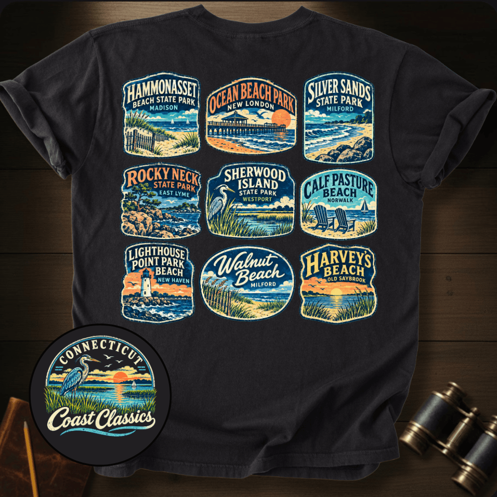 Connecticut Coast Classics T-shirt