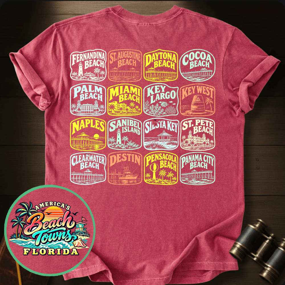 Florida Coast Beaches T-shirt