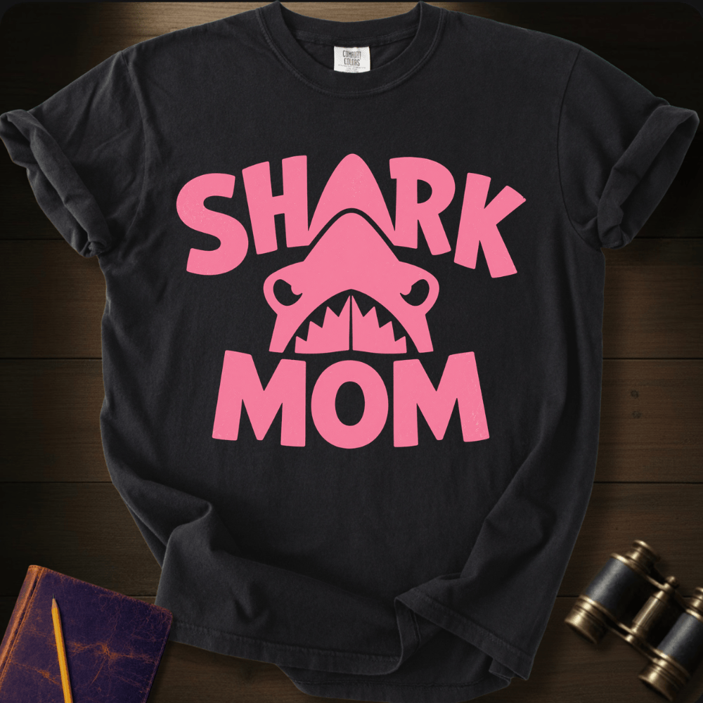 Shark Mom T-shirt