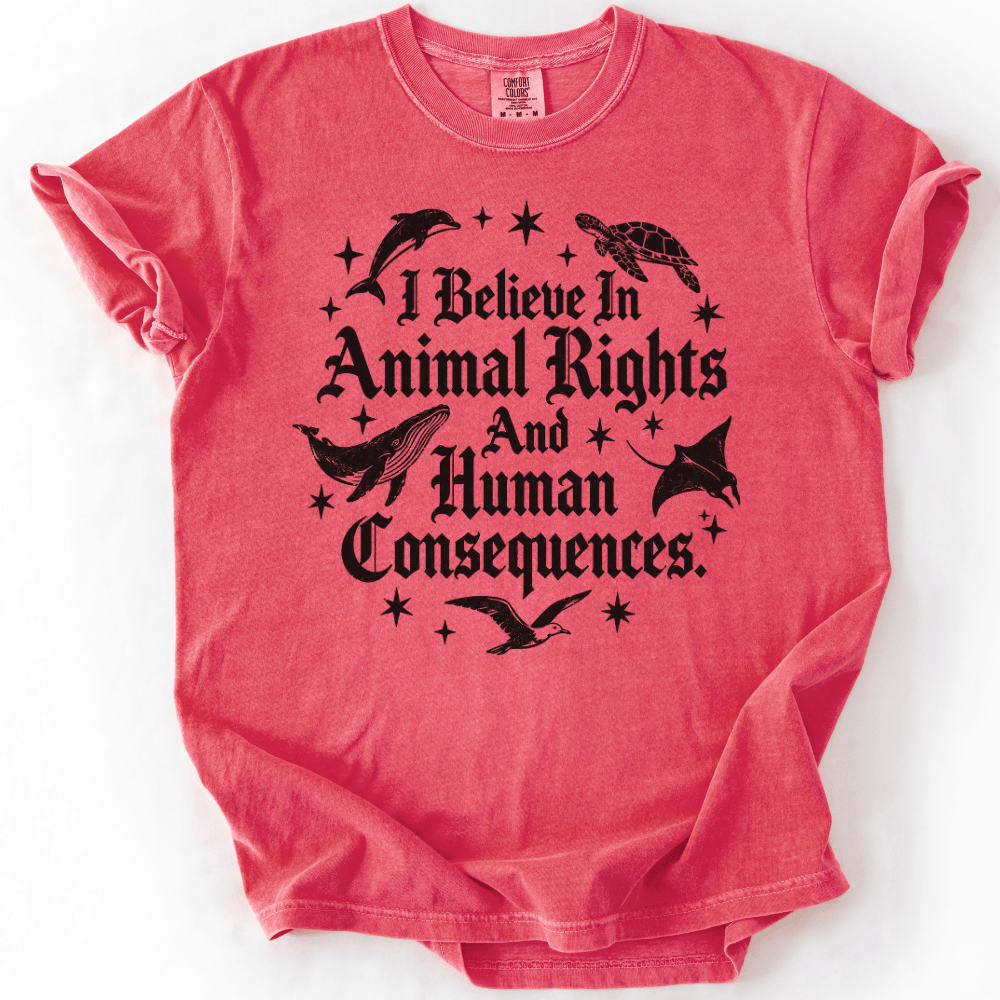 I Believe In Animal Rights T-shirt