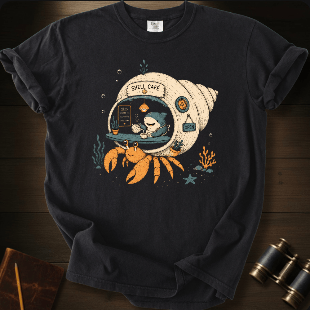 Captain Boop Coffee Shop T-shirt