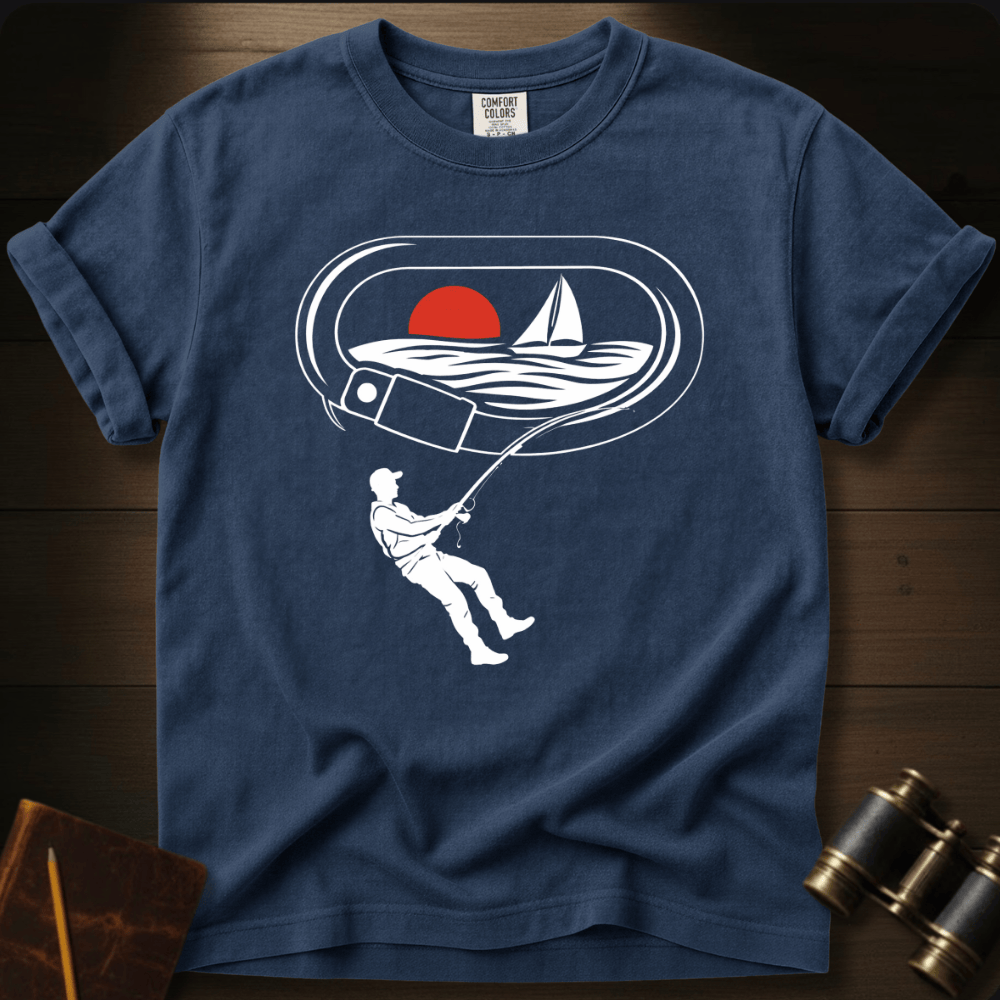 Sunset Fishing T-shirt