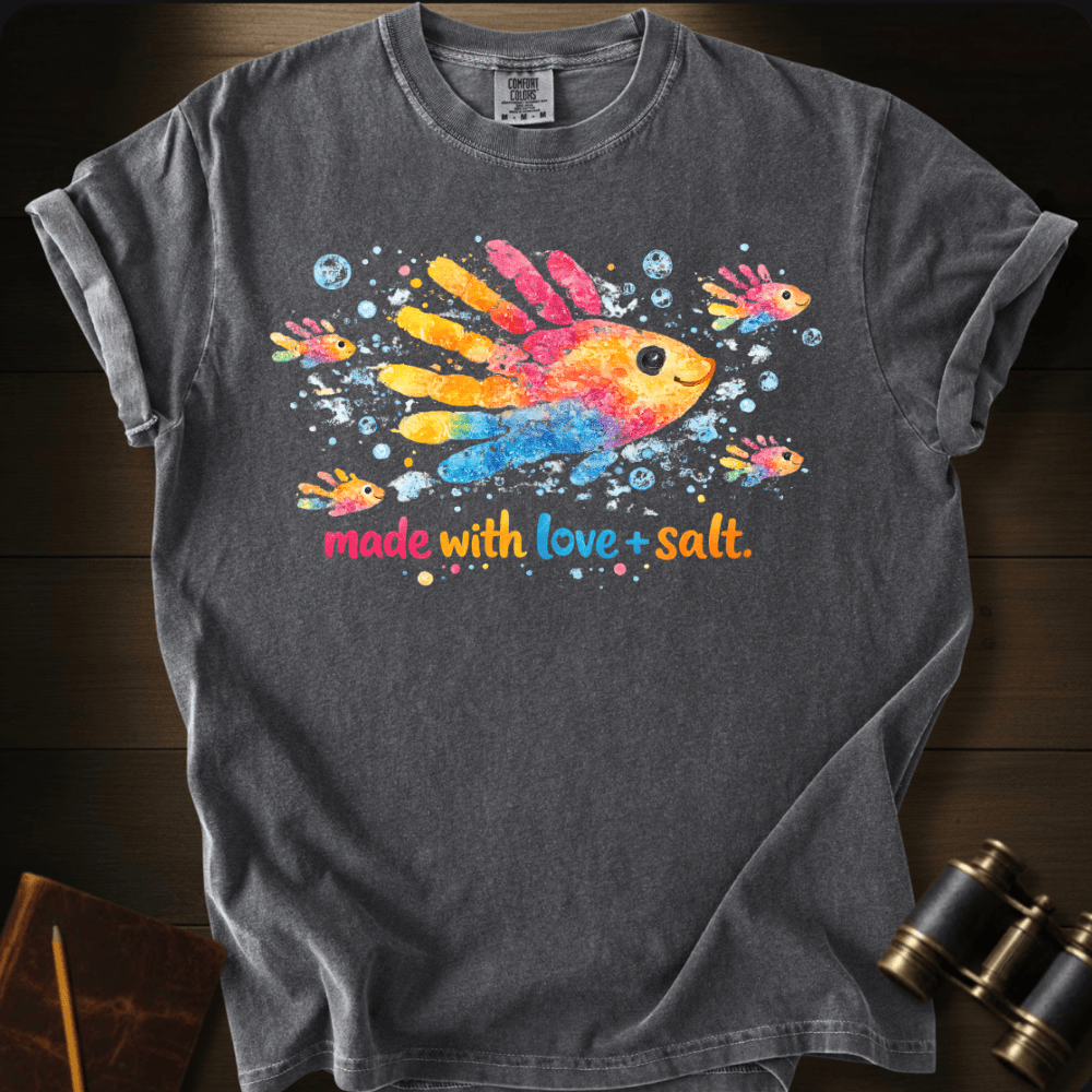 Made With Love And Salt T-shirt