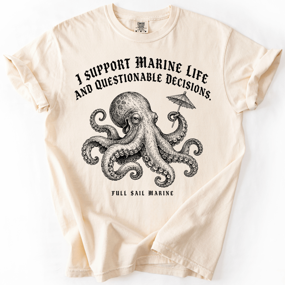 I Support Marine Life T-shirt