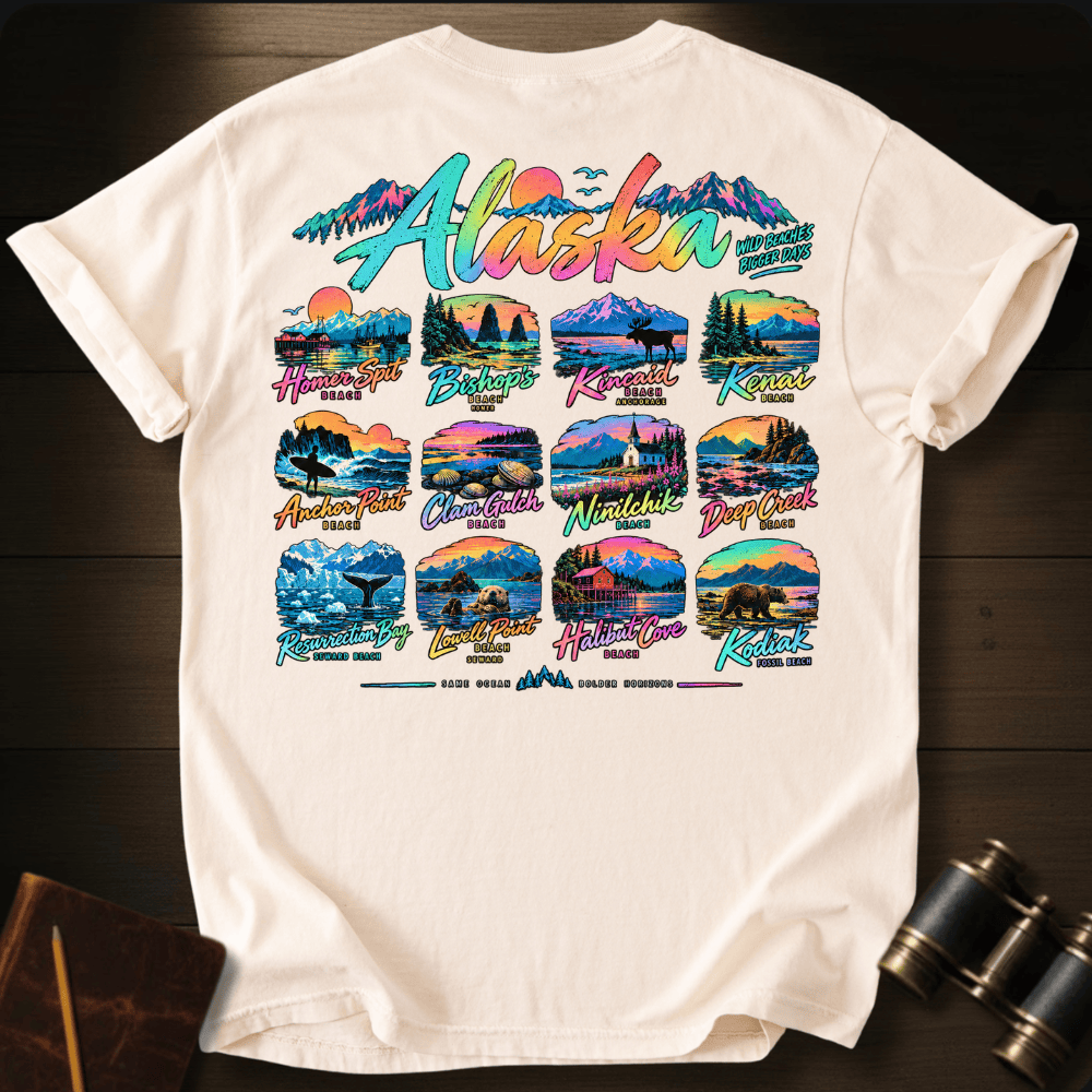 Alaska Beaches T-shirt