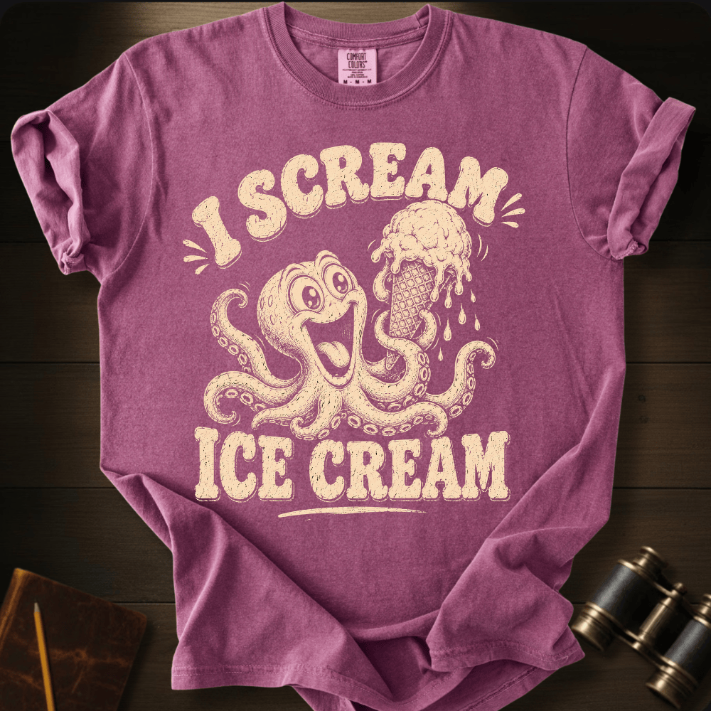 I Scream Ice-Cream T-shirt