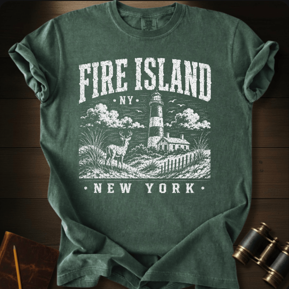 Fire Island USA T-shirt