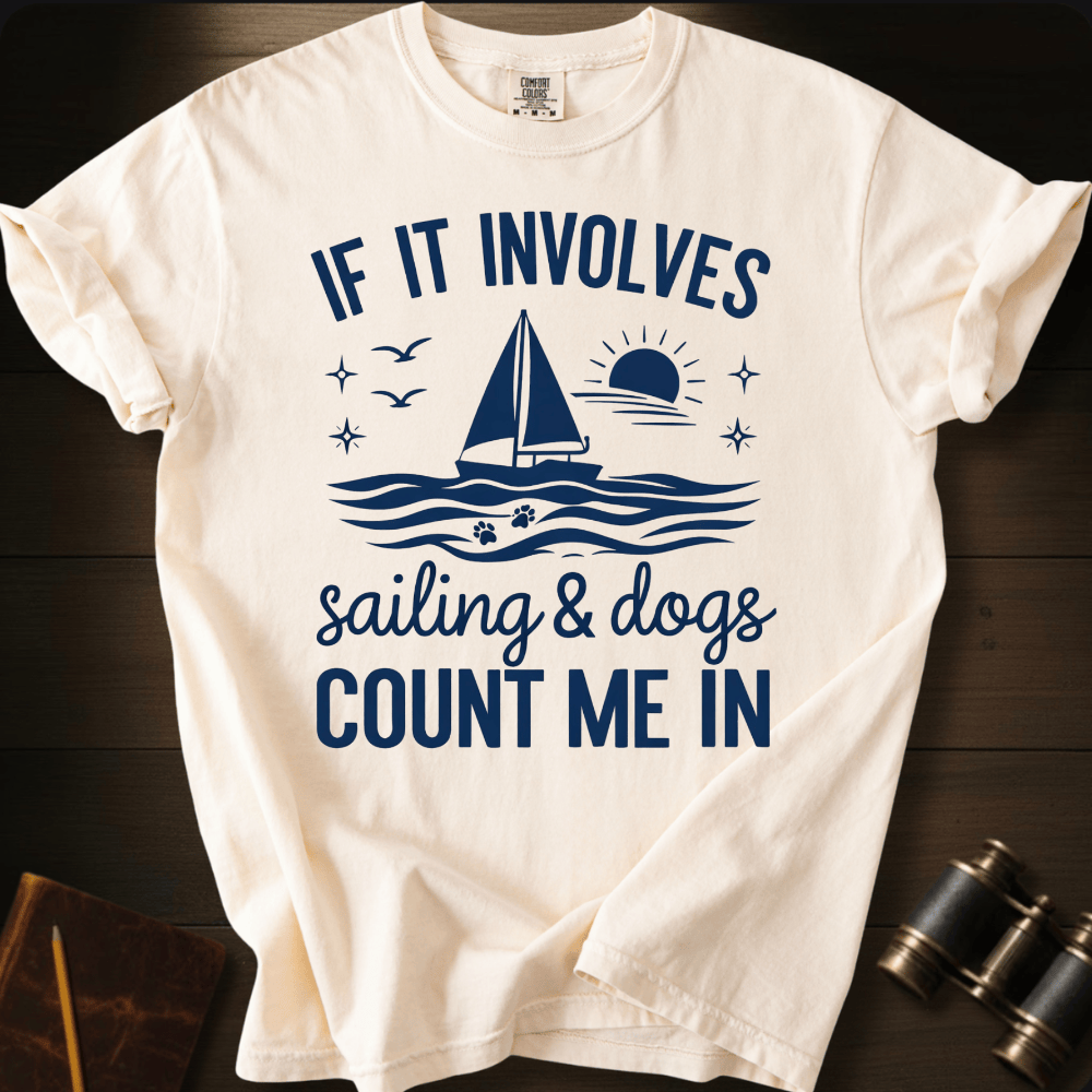 Sailing & Dogs T-shirt