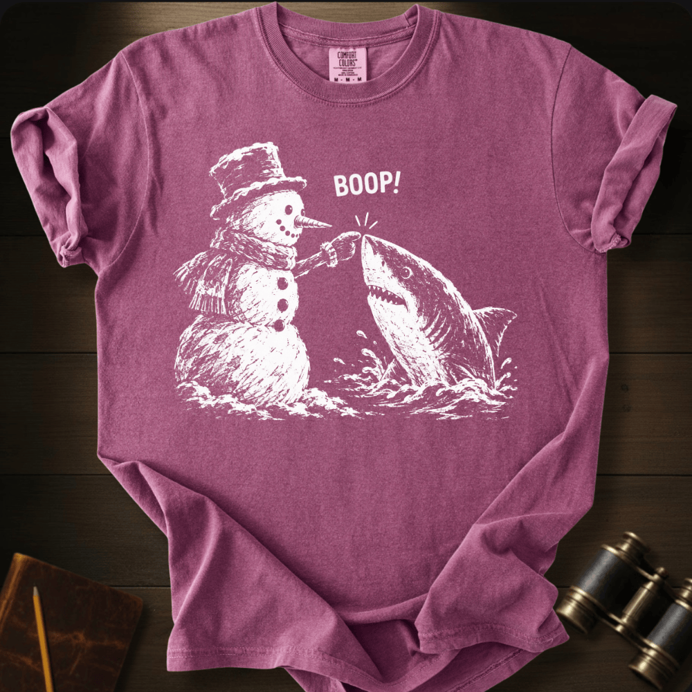 Snow Man Boop T-shirt