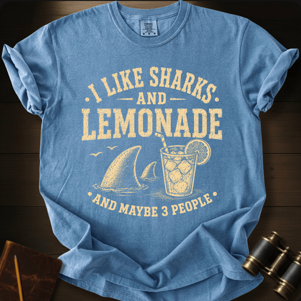I like Shark and Lemonade T-shirt