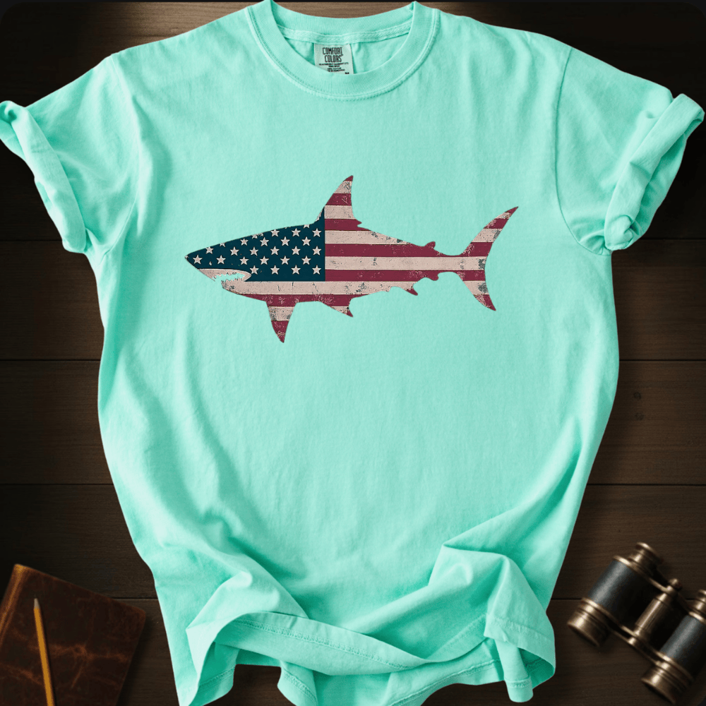Shark Flag  T-shirt