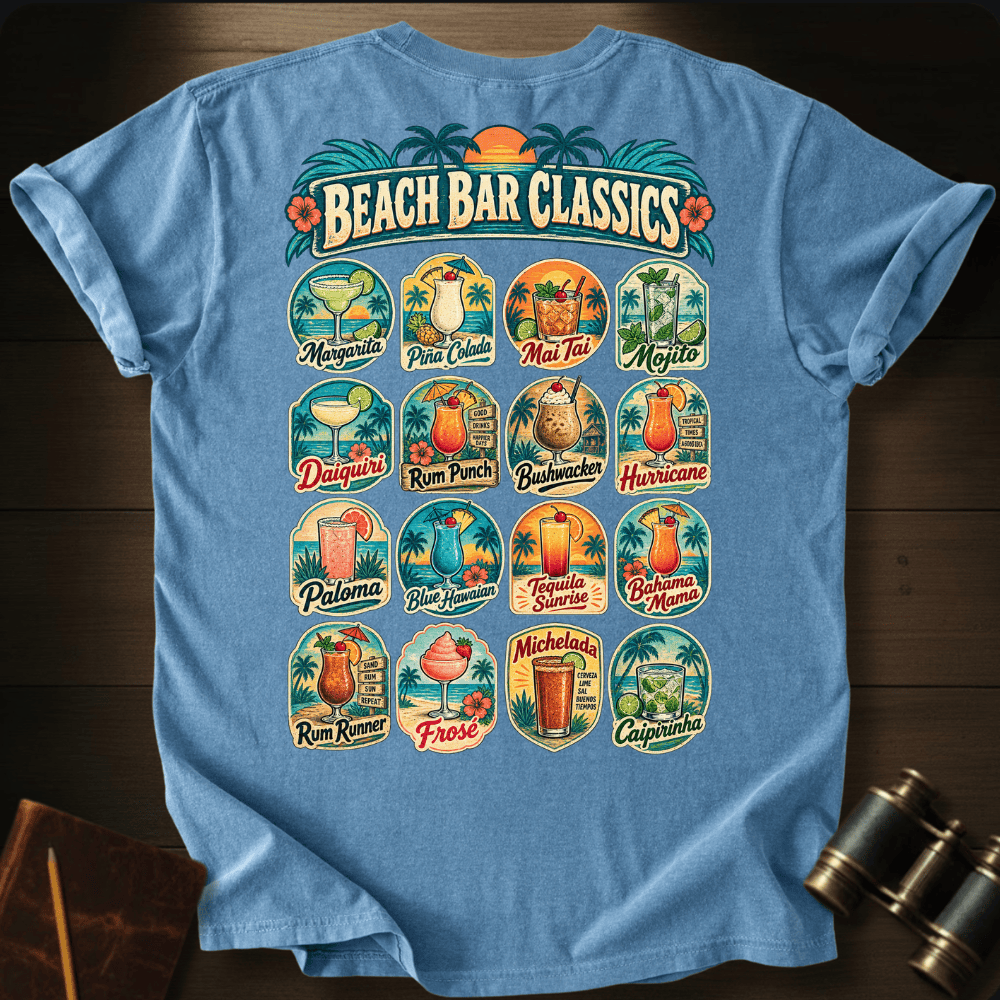 Beach Bar Classics T-shirt