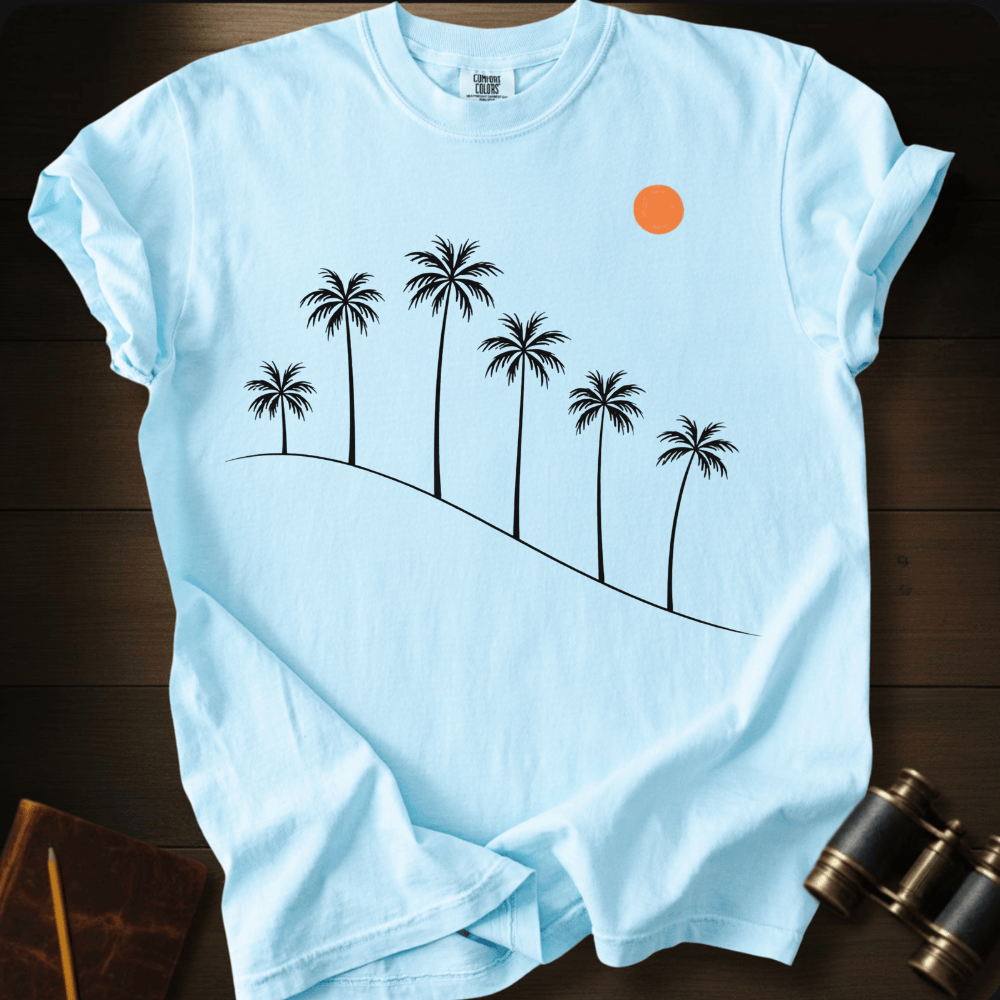 Sunrise Palm Trees T-shirt