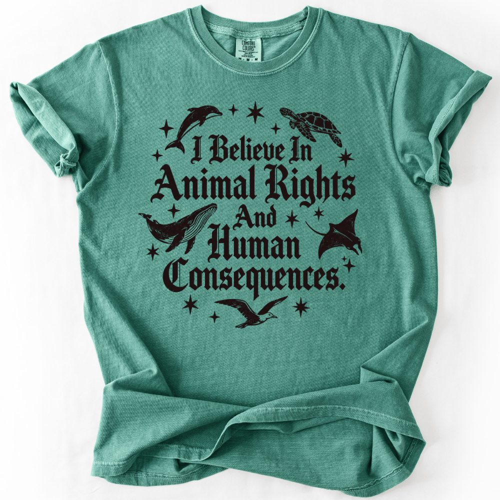 I Believe In Animal Rights T-shirt