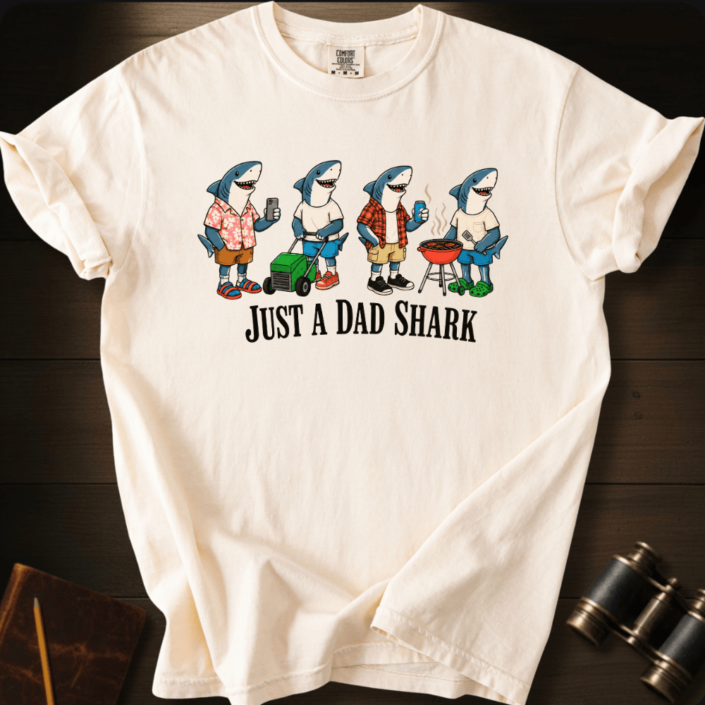 Just A Dad Shark T-shirt