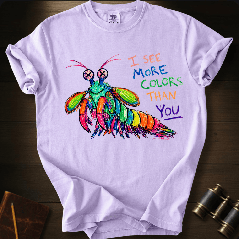 I See More Colors Than You T-shirt