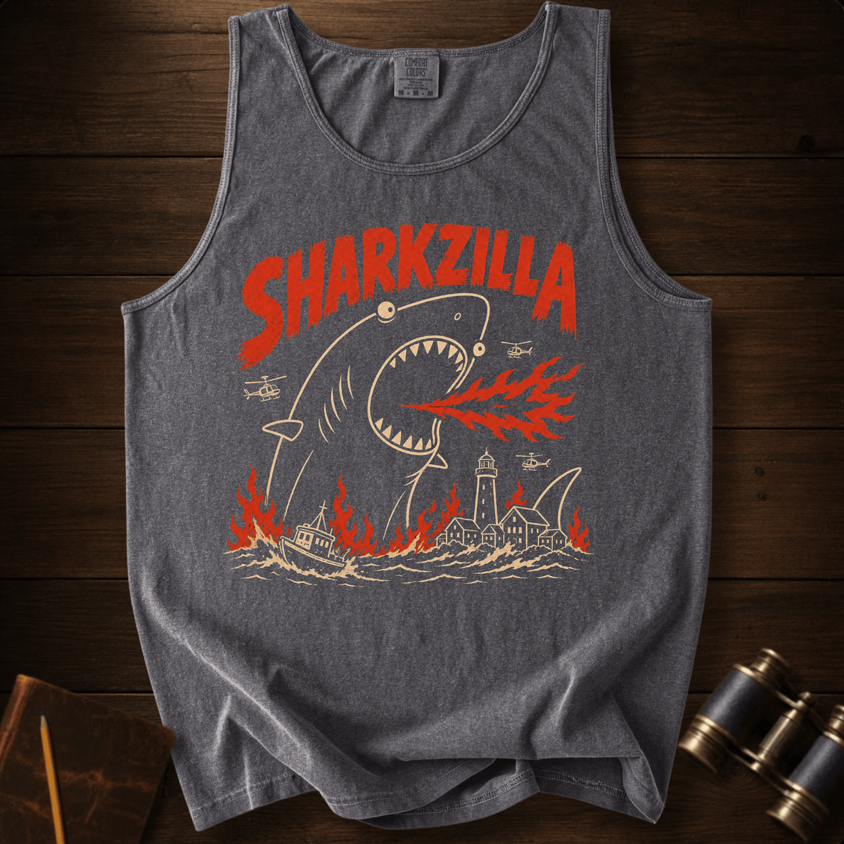 Sharkzilla Tank Top