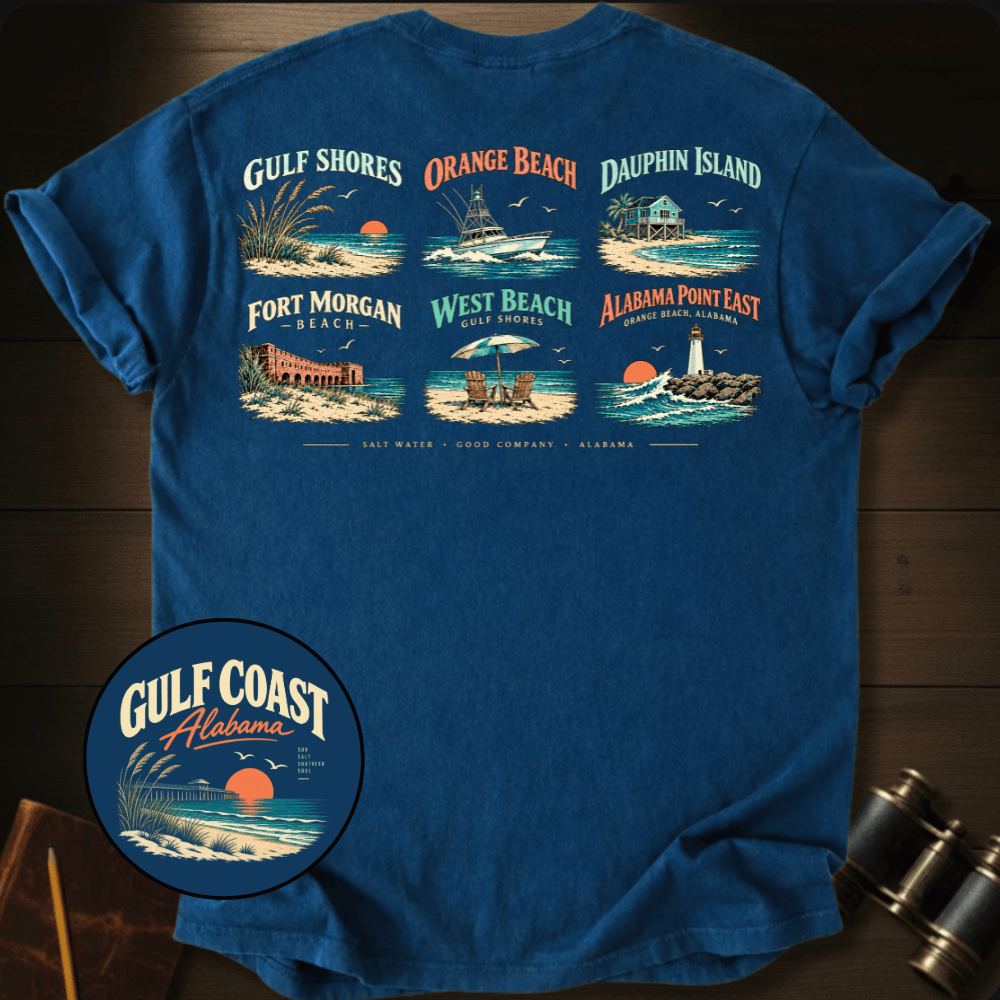 Gulf Coast Alabama T-shirt